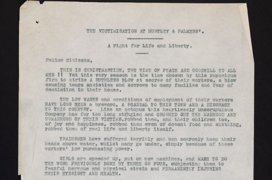 The 1912 protests