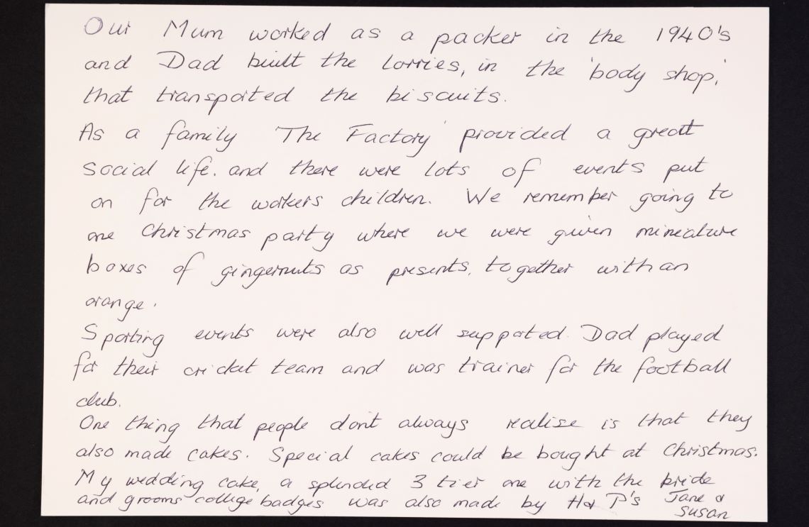 H&P memory for family history blog