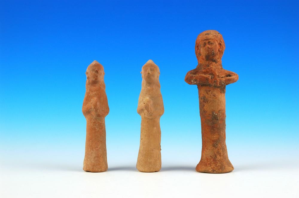 Figurines with cymbals